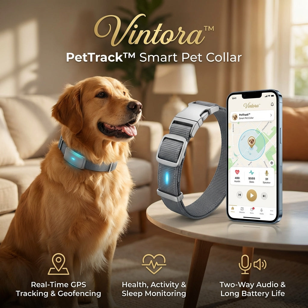 Vintora™ PetTrack Smart Pet Collar