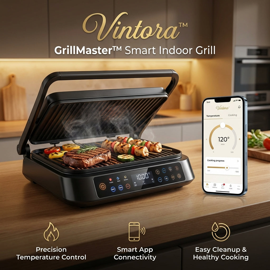 Vintora™ GrillMaster Smart Indoor Grill