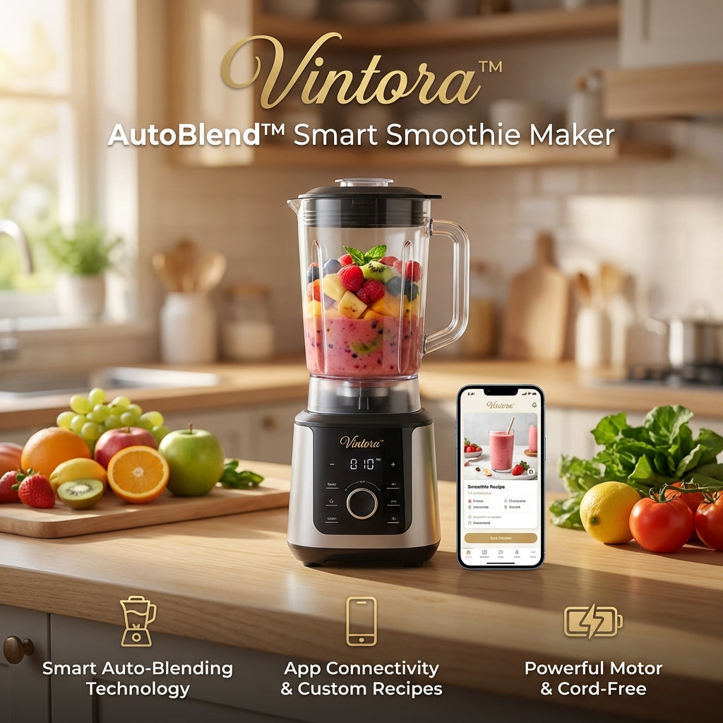 Vintora™ AutoBlend Smart Smoothie Maker