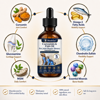 🌟 Official Store |🦴 Healrize® Pet Joint Care Drops — Fast-Acting Support in as Little as 5 Minutes ✨