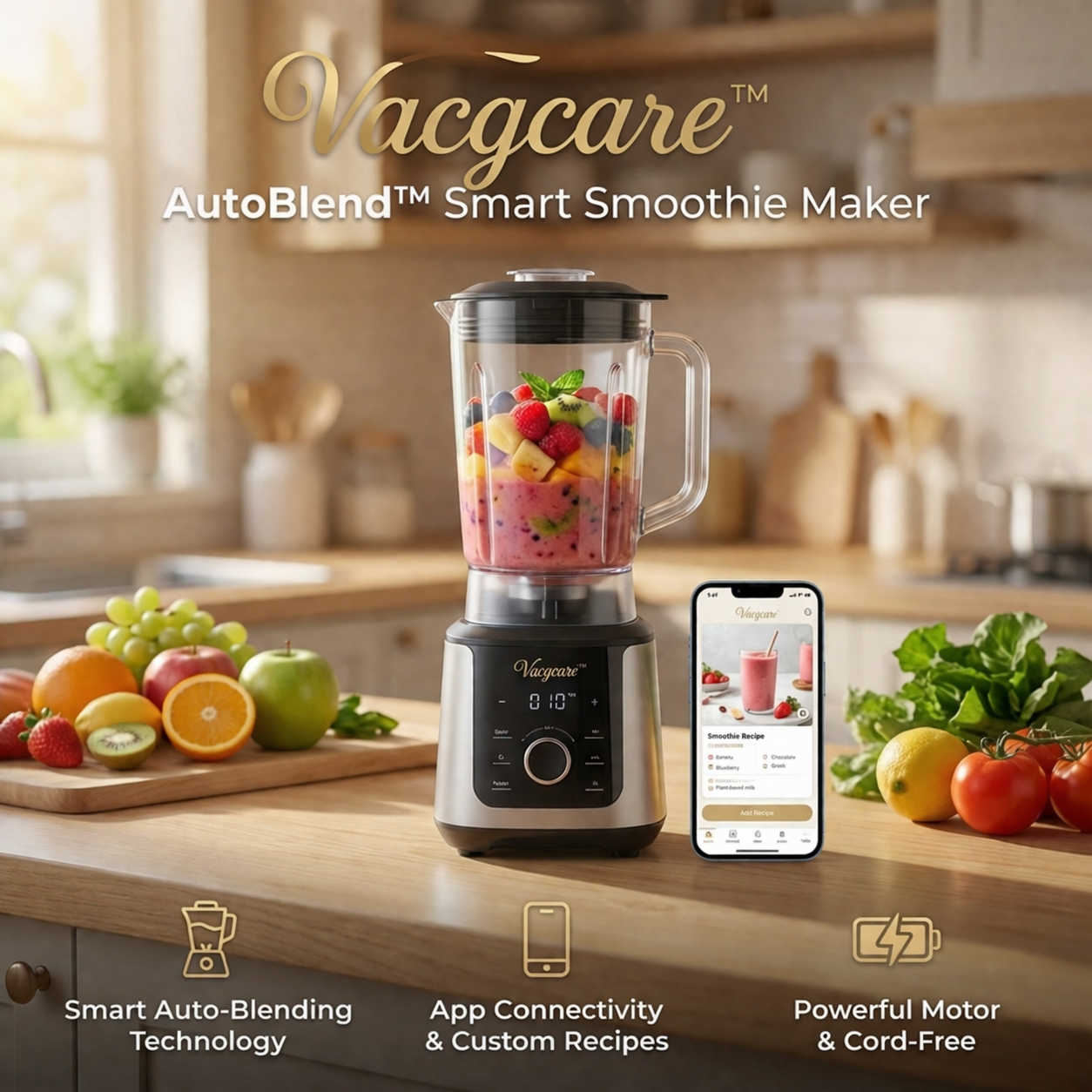 AutoBlend Smart Smoothie Maker