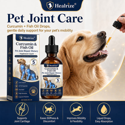 🌟 Official Store |🦴 Healrize® Pet Joint Care Drops — Fast-Acting Support in as Little as 5 Minutes ✨