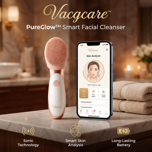 Vacgcare™ PureGlow Smart Facial Cleanser